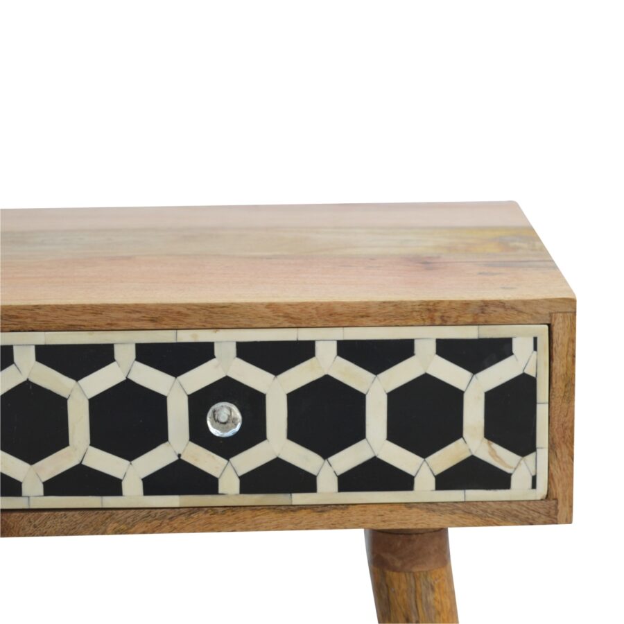 Bone Inlay Console Table