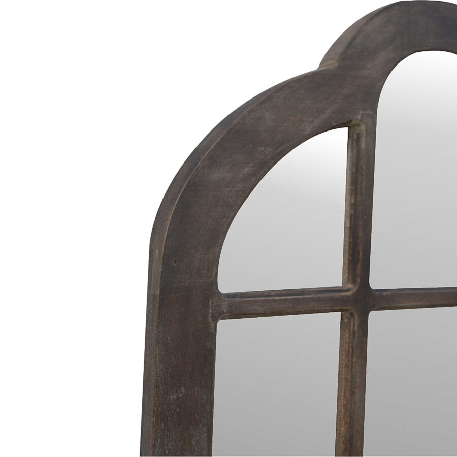 Mango Wood Arch Mirror Frame