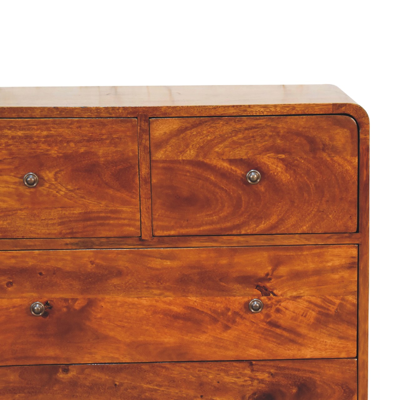 Chestnut chest shop of drawers