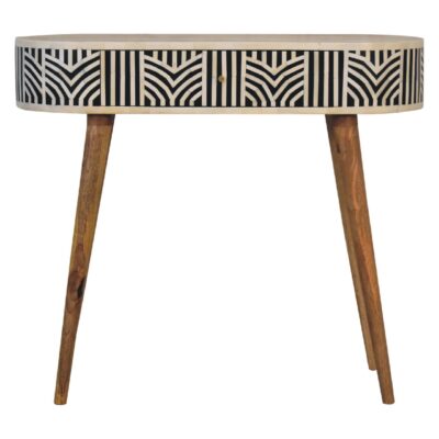 in3383 edessa bone inlay console table