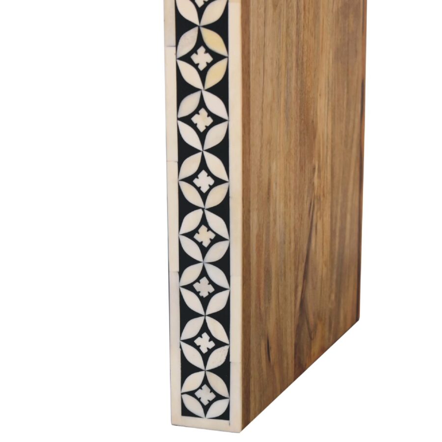 in3385 edessa bone inlay end table