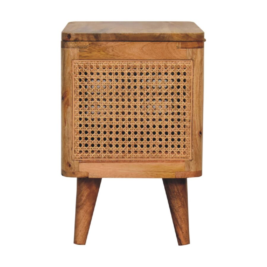 in3409 woven lid up storage stool