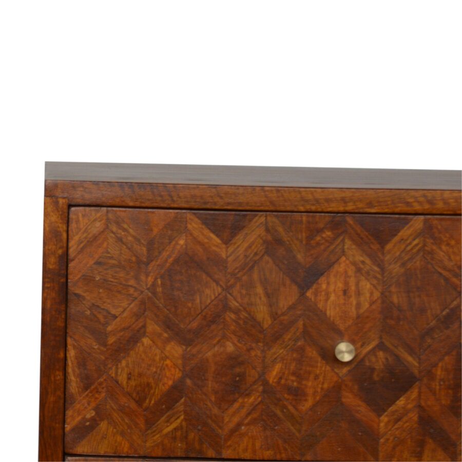 in1006 assorted chestnut bedside