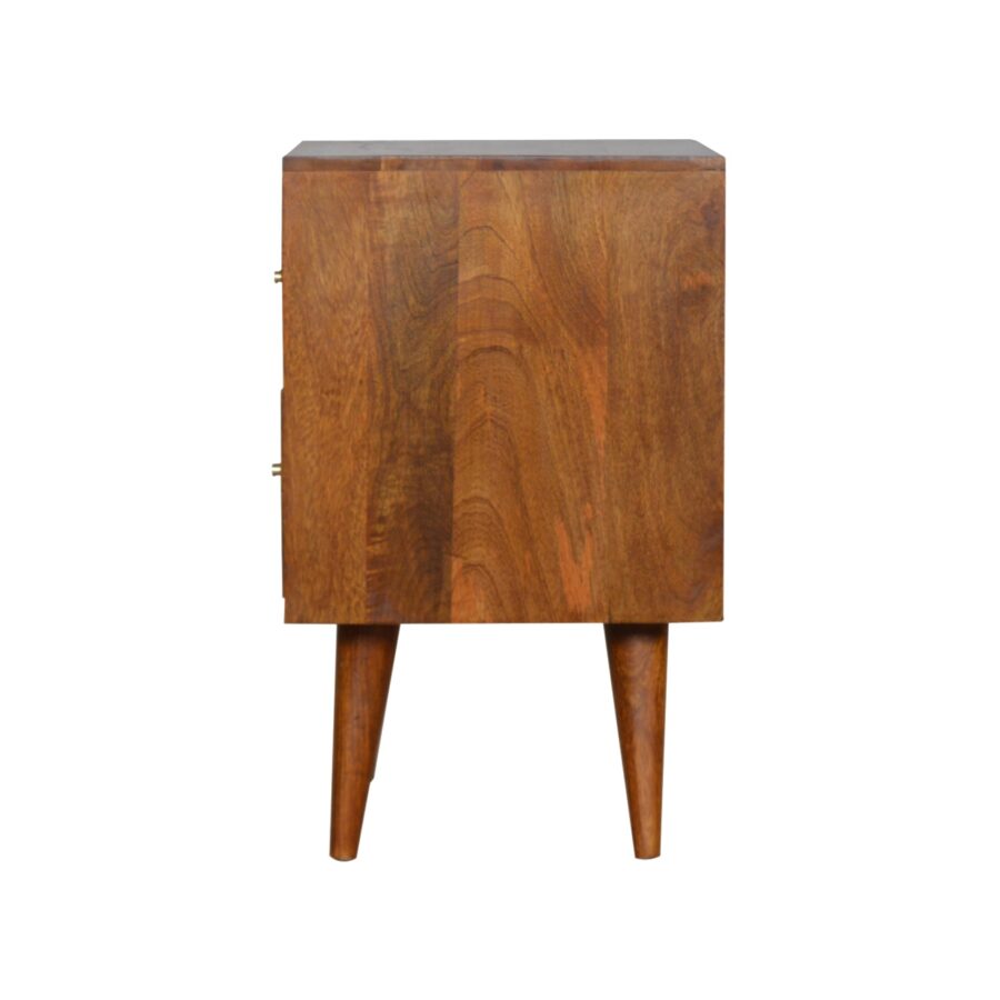 in1006 assorted chestnut bedside