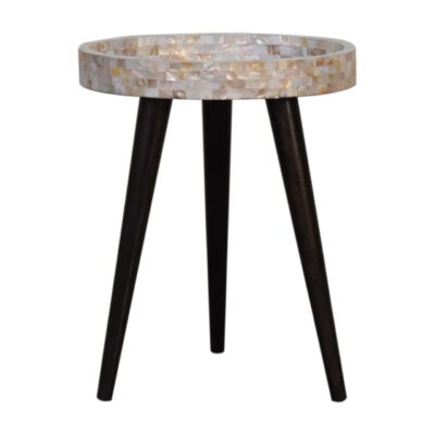 in1652 honeycomb mosaic end table