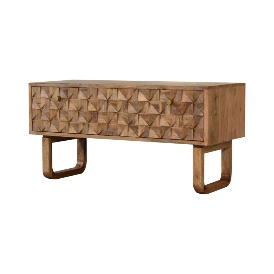 in2139 u shape pineapple storage bench