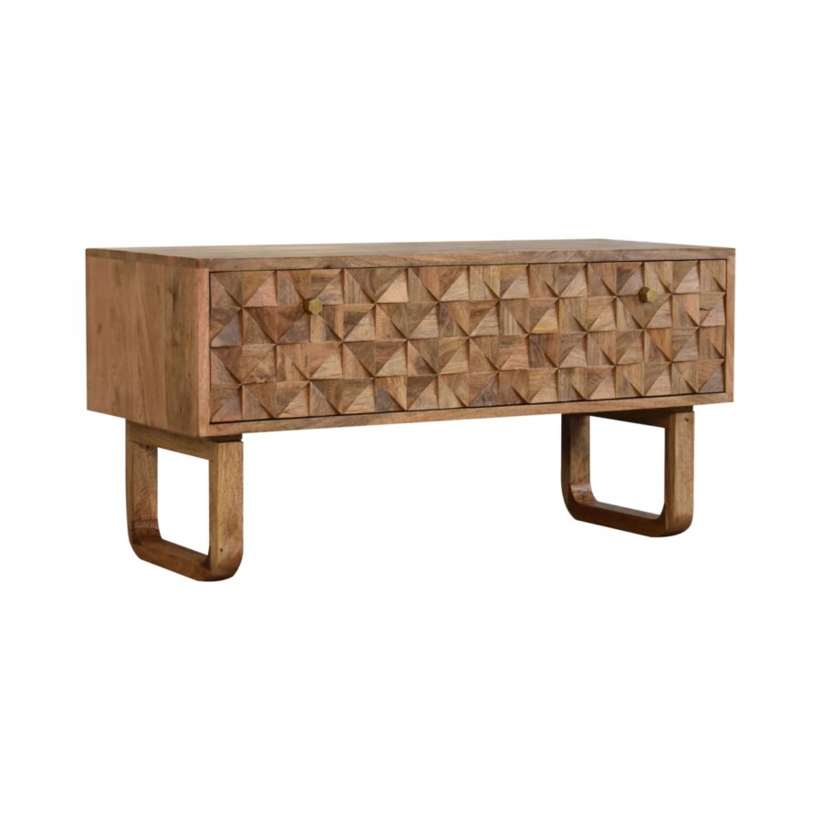 in2139 u shape pineapple storage bench