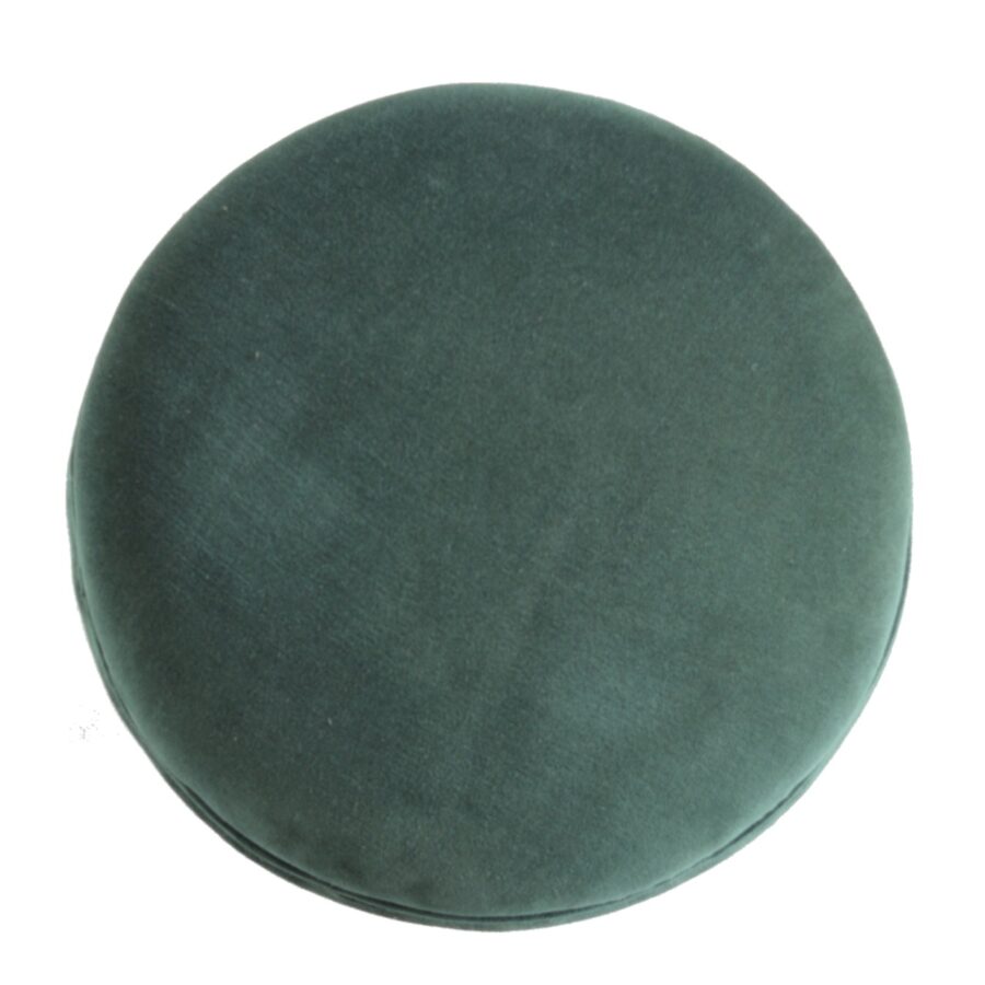 in824 emerald green velvet nordic style footstool