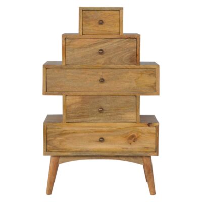 solid wood tower chest cabinet